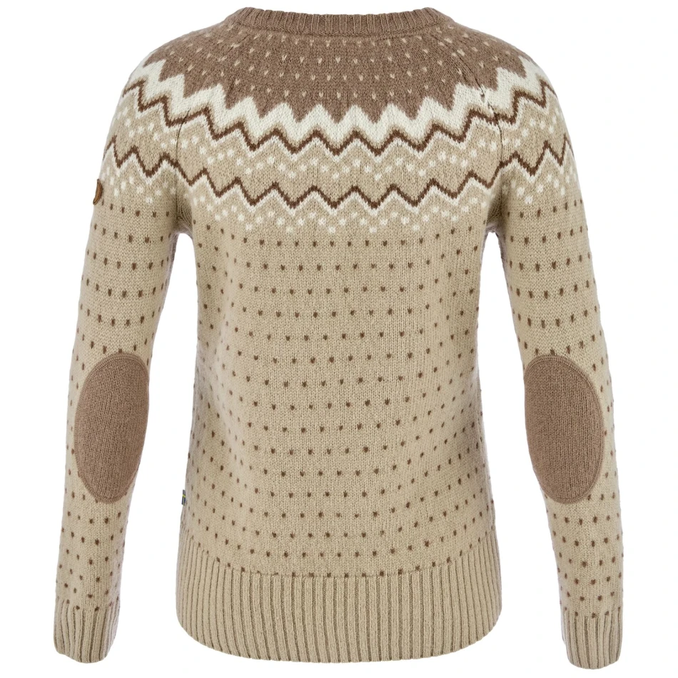 Fjallraven Ovik Knit Sweater W, kolor: 118-244 Fossil/Suede Brown