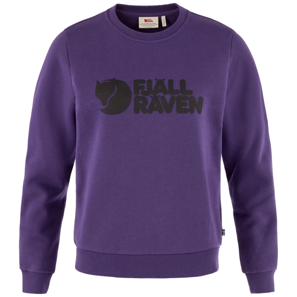 Fjallraven Logo Sweater W, kolor: 425 Dark Violet