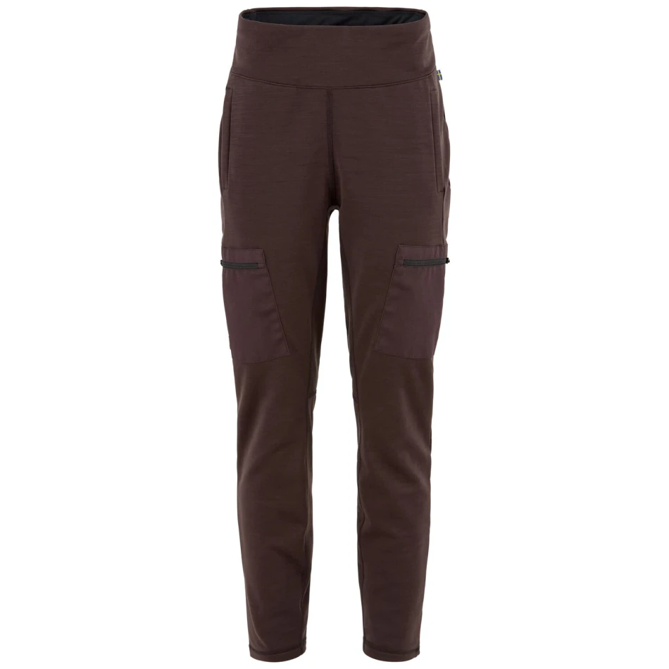 Keb Fleece Trousers W, kolor: 294 Black Oak