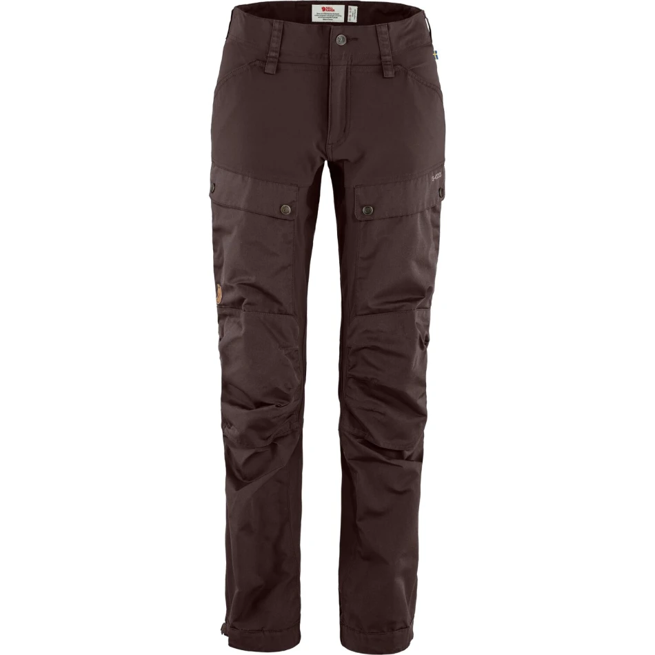Fjallraven Keb Trousers Curved W, kolor: 294 Dark Oak
