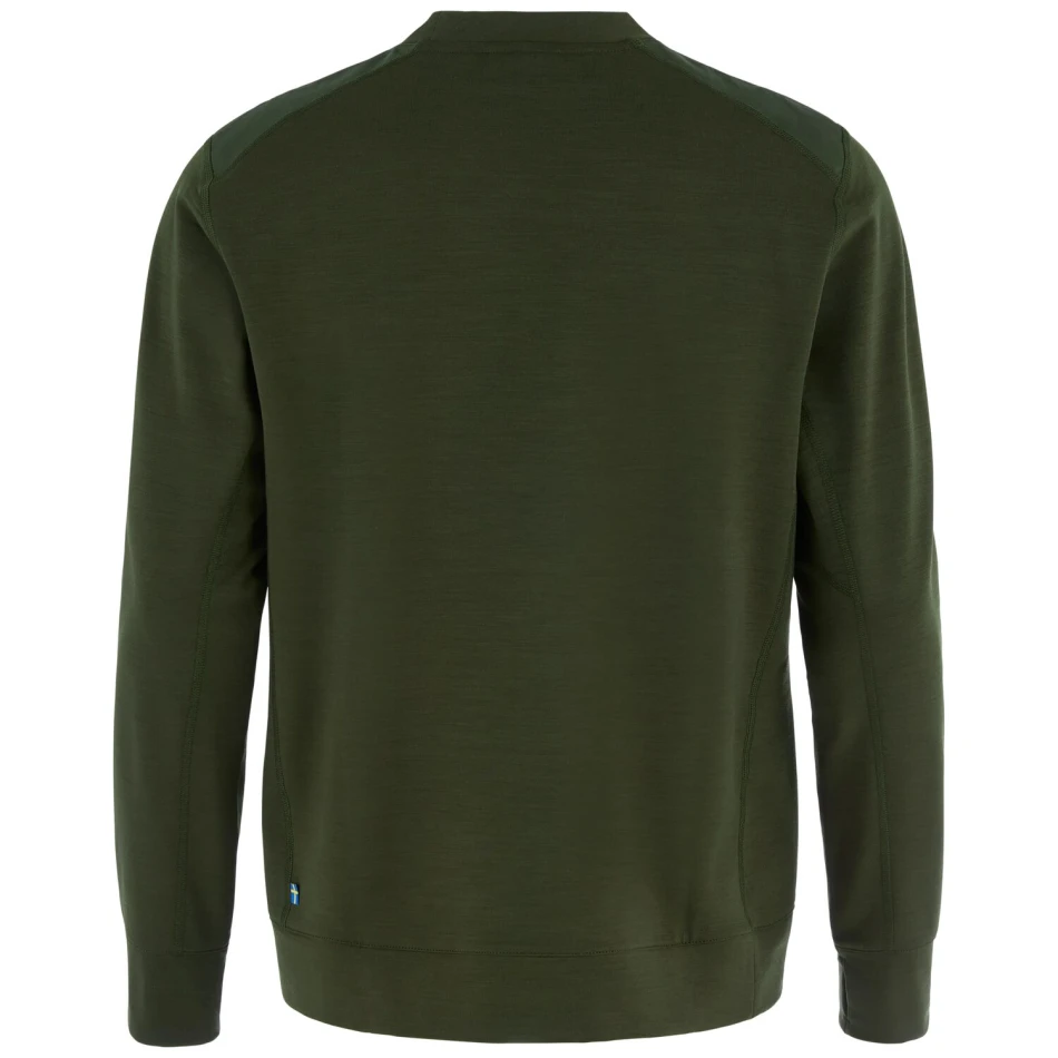 Fjallraven Keb Fleece Crew Neck, kolor: 662 Deep Forest