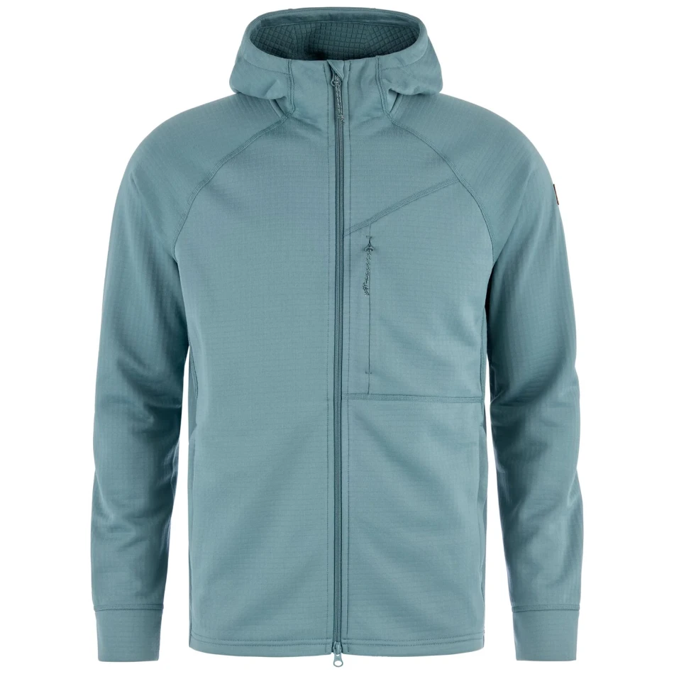 Fjallraven Abisko Grid Fleece Hoodie, kolor: 577 Nimbus