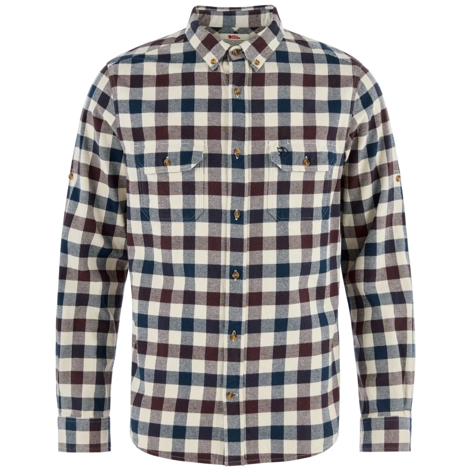 Fjallraven Skog Shirt, kolor: 113-294 Chalk White/Black Oak