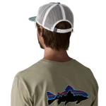 Fly Catcher Hat, kolor: FTBS - Fitz Roy Trout: Blue Sage - tył