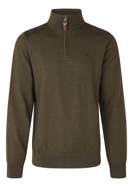 Seeland Pine Half Zip Sweater, kolor: Light Pine 1