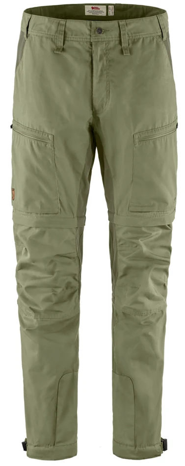 Abisko Lite Trekking Zip-Off Trousers, kolor: 620-625 - Green-Laurel Green