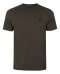 Harkila Logo Band S/S T-Shirt, kolor: Shadow Brown/Tarmac