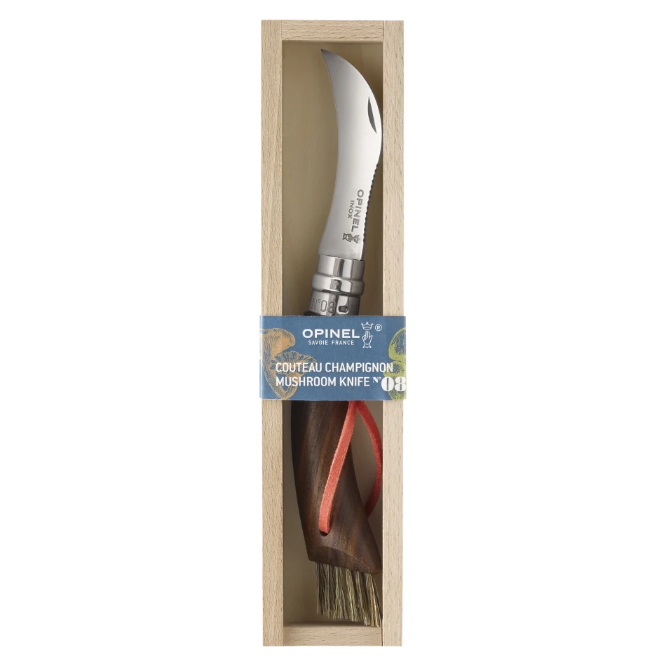 Opinel No. 08 Black Walnut Mushroom