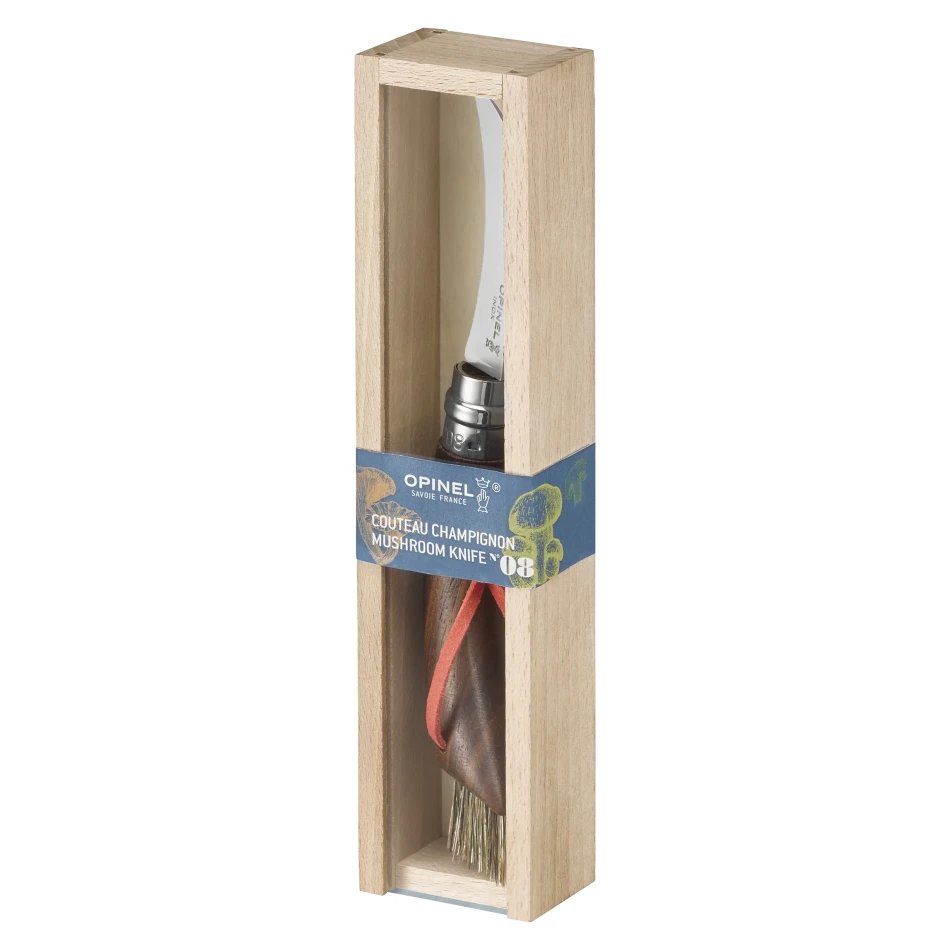 Opinel No. 08 Black Walnut Mushroom