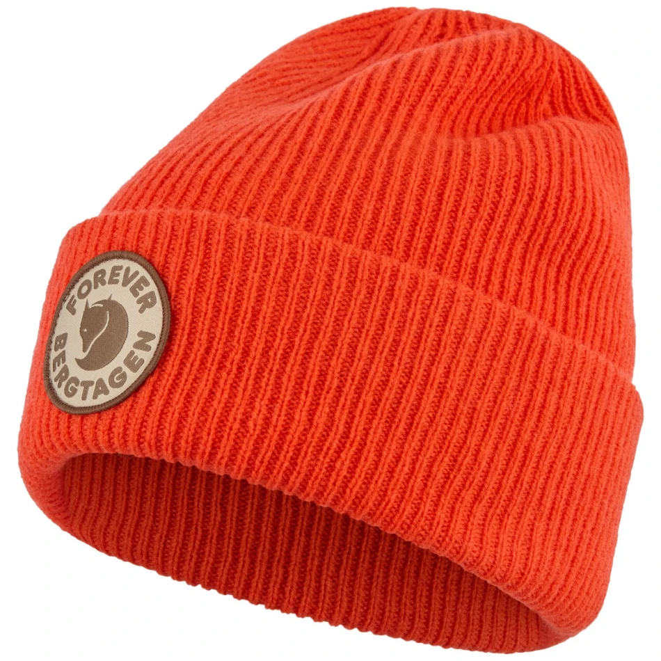 Fjallraven Bergtagen Wool Beanie, kolor: 214 - Flame Orange