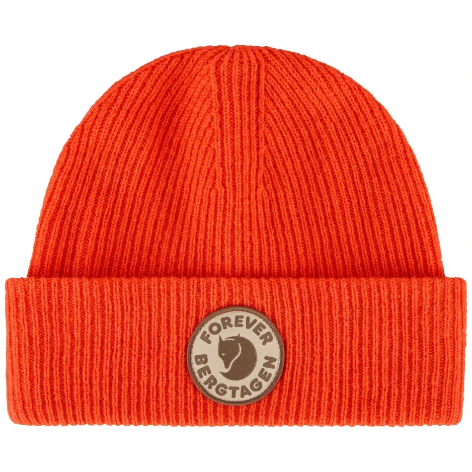 Fjallraven Bergtagen Wool Beanie, kolor: 214 - Flame Orange