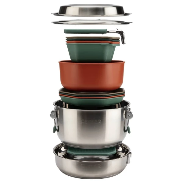 ComplEAT Cookset 16 Piece Set, kolor: baltic haze