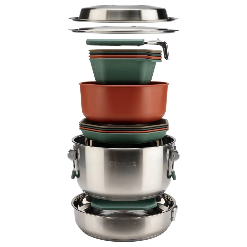 ComplEAT Cookset 16 Piece Set, kolor: baltic haze