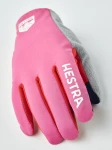 Hestra Runners - 5 finger - 920550 Cerise & Light red
