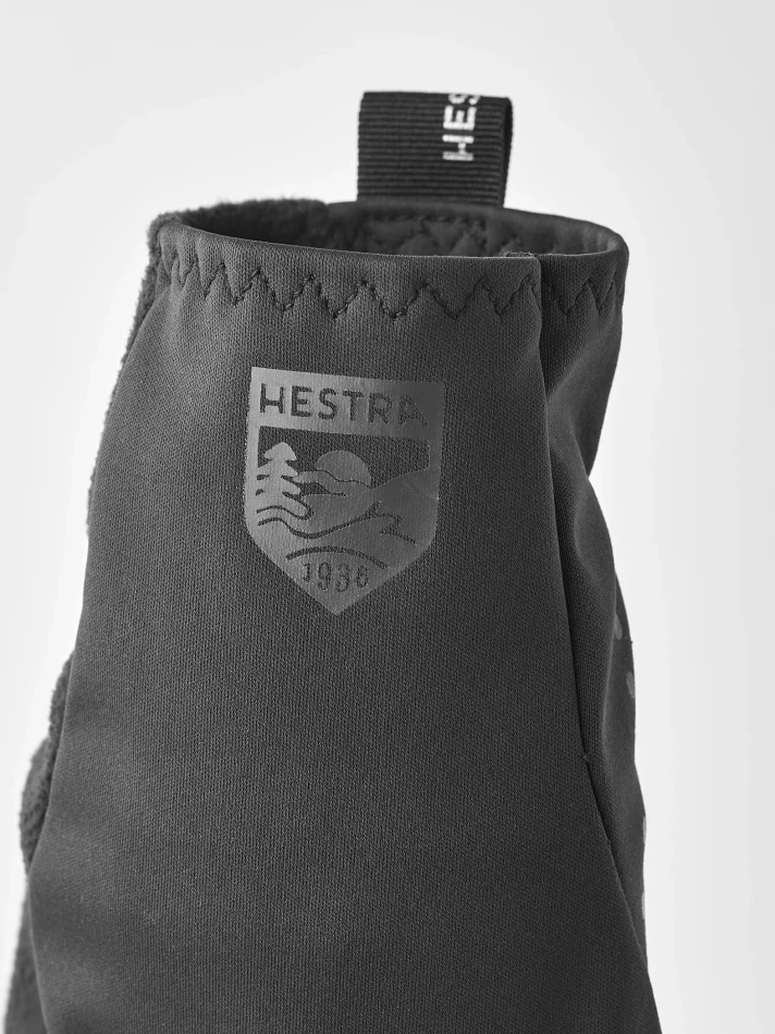 Hestra Runners - 5 finger - 100100 Black & Black