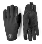 Hestra Runners - 5 finger - 100100 Black & Black