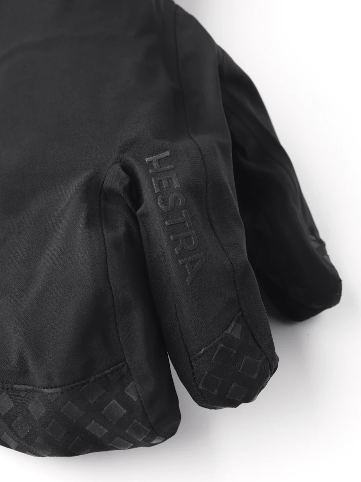 Hestra Seam Sealed Shell - 3 finger - 100 Black