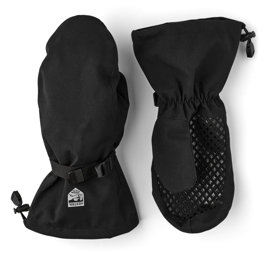 Hestra Hydra Seam Sealed - mitt | 100 Black