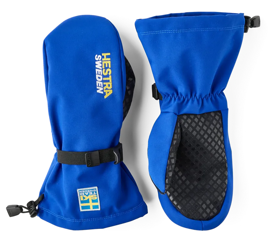 Hestra Pull Over - mitt | 250440 Royal blue/Yellow
