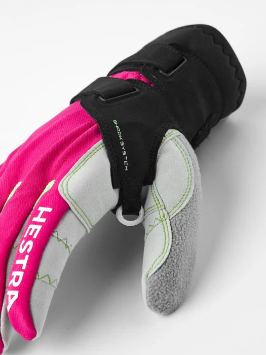 Hestra XC Ergo Grip Shark - 930320 Fuchsia/Light grey