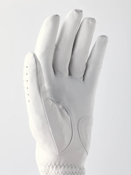 Hestra Golf Wedge Left - 000520 White&Rust