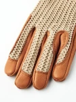 Hestra Deerskin Crochet - 710650 Cork&Beige