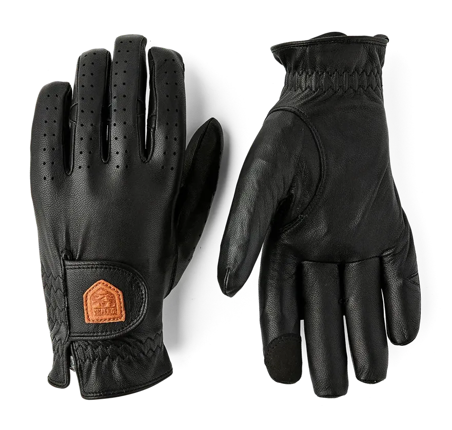 Hestra Leather Agility - 100 Black