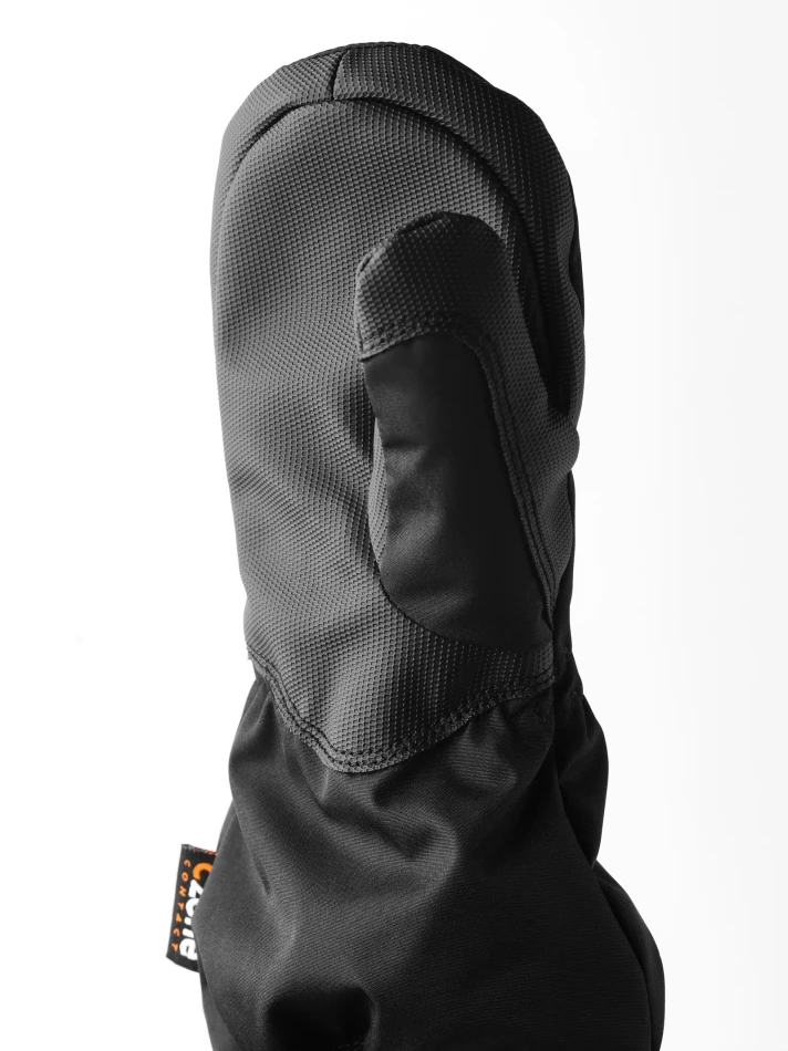 Hestra Kids CZone Contact Shell mitt - 100 Black