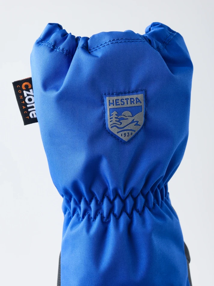 Hestra Kids CZone Contact Shell mitt - 250 Royal Blue