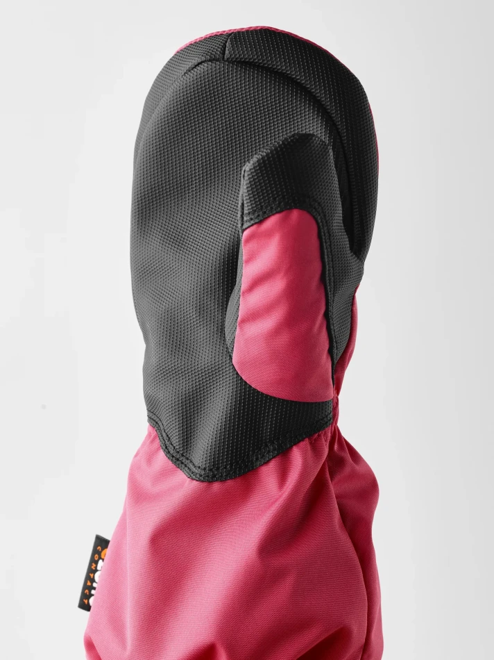 Hestra Kids CZone Contact Shell mitt - 930 Fuchsia