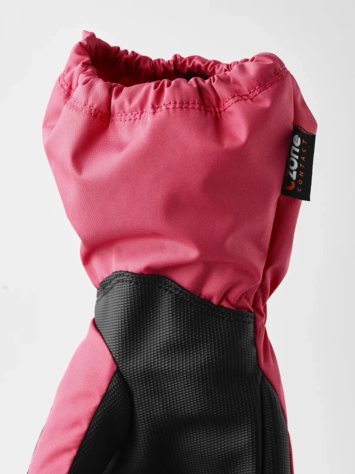 Hestra Kids CZone Contact Shell mitt - 930 Fuchsia