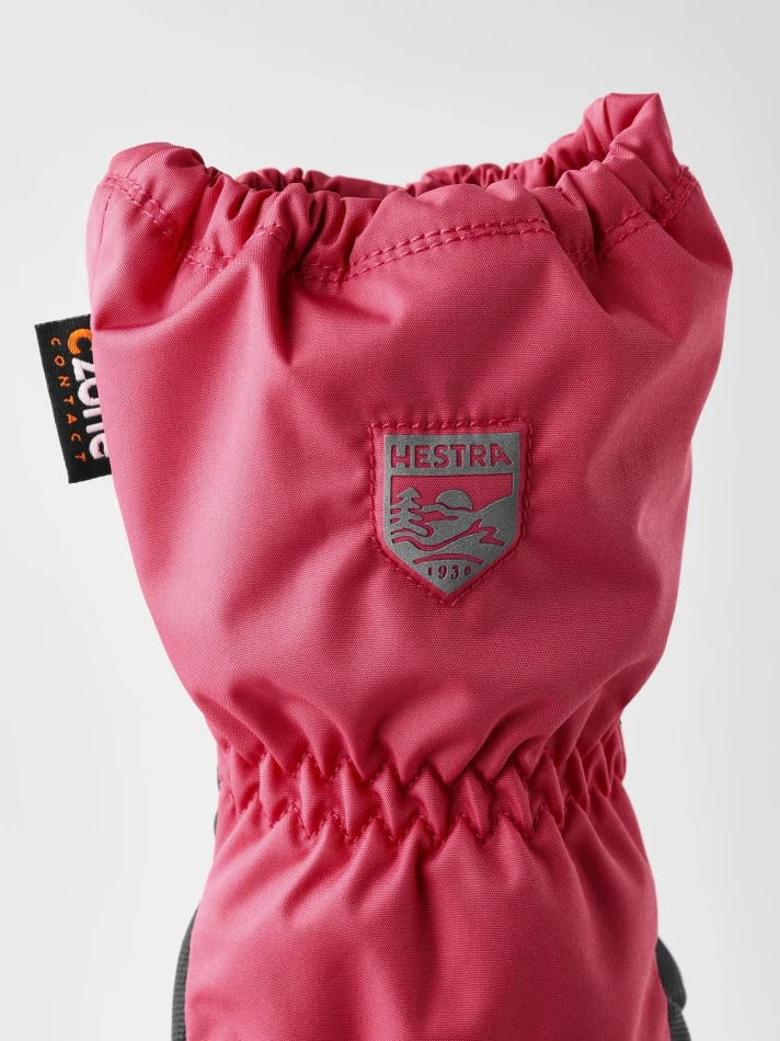 Hestra Kids CZone Contact Shell mitt - 930 Fuchsia