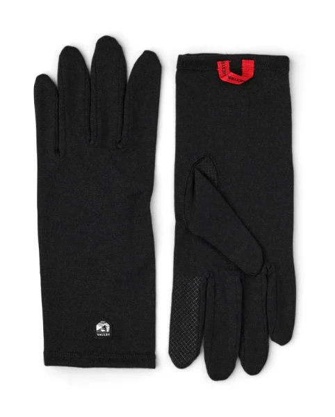 Hestra Merino Wool Liner Long - 100 Black