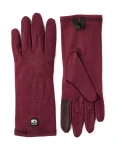 Hestra Merino Wool Liner Long - 590 Bordeaux