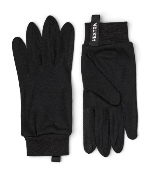 Hestra Silk Liner Touch Point - 100 Black