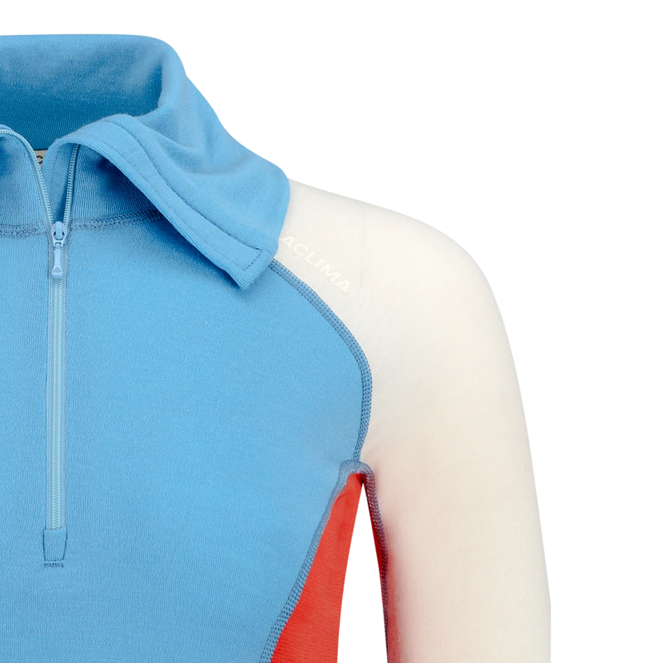 Aclima WarmWool Polo W, kolor 497 - Niagara / Nature / Polnclana