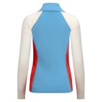 Aclima WarmWool Polo W, kolor 497 - Niagara / Nature / Polnclana