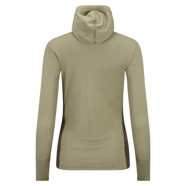 Aclima WarmWool Headsweater w/zip W, kolor: 495 - Aloe/Nature/Tarmac