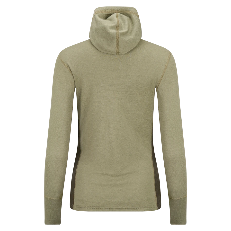 Aclima WarmWool Headsweater w/zip W, kolor: 495 - Aloe/Nature/Tarmac