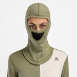 Aclima WarmWool Headsweater w/zip W, kolor: 495 - Aloe/Nature/Tarmac