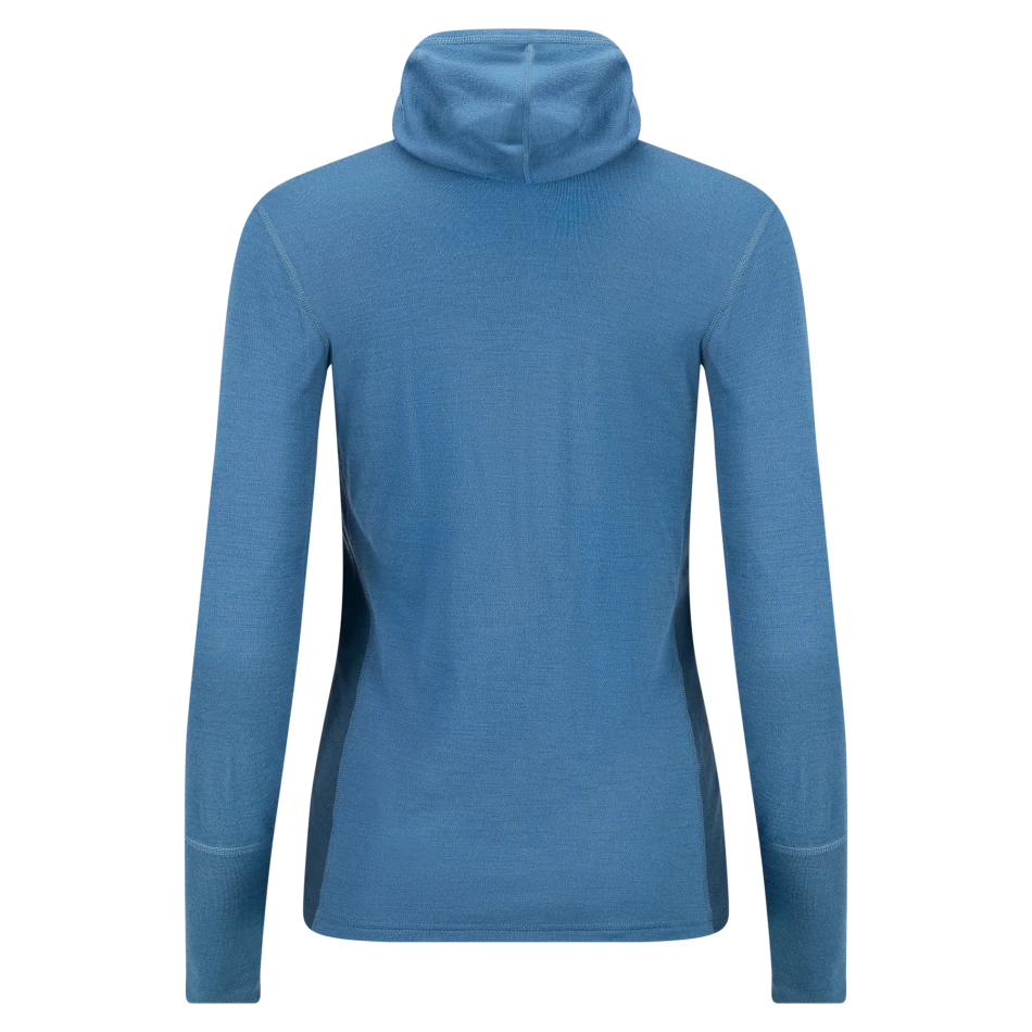 Aclima WarmWool Headsweater w/zip W, kolor: 498 - Blue Fusion/ Midnight Navy