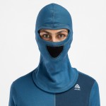 Aclima WarmWool Headsweater w/zip W, kolor: 498 - Blue Fusion/ Midnight Navy