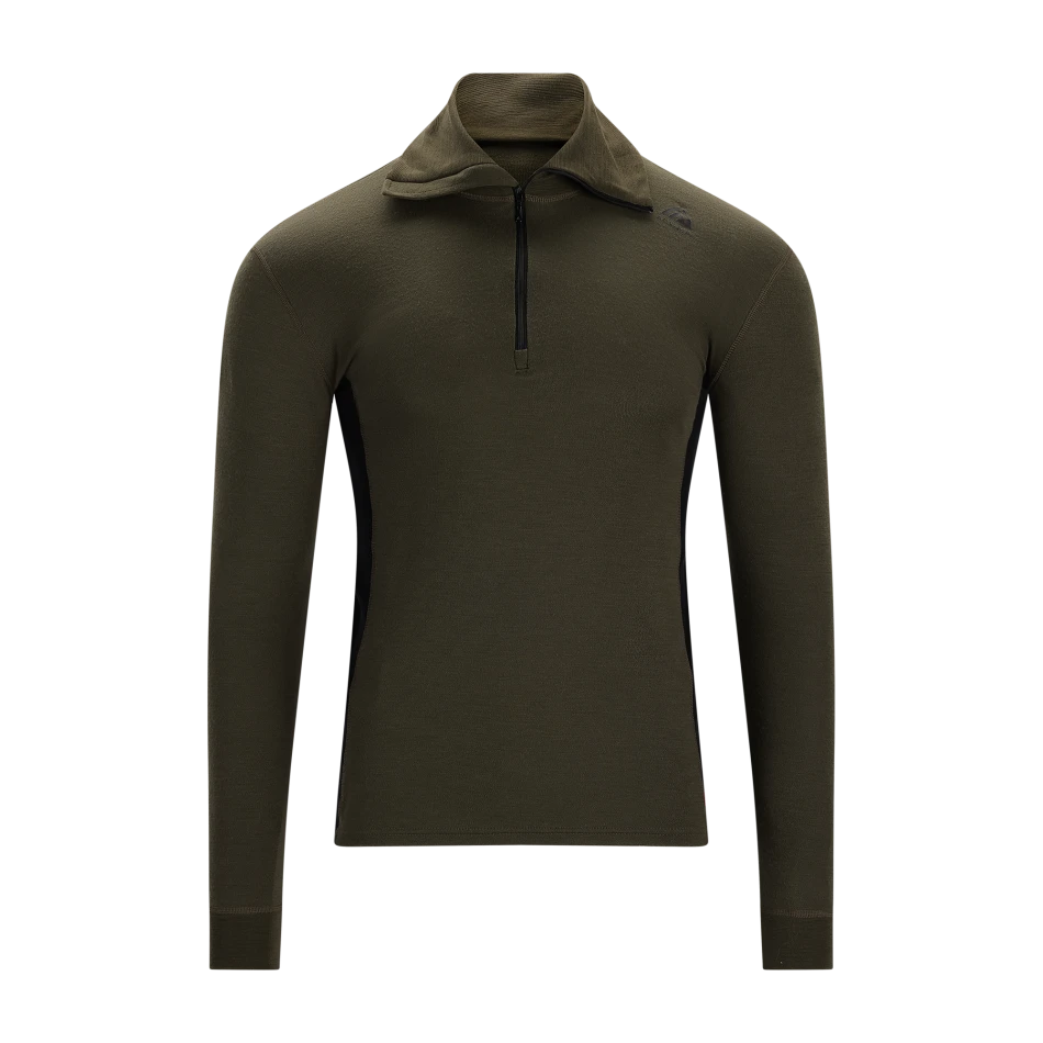 Aclima WarmWool Polo M, kolor: 491 - Tarmac/Jet Black
