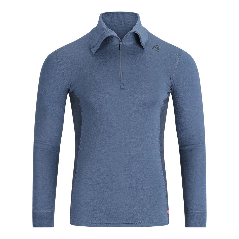 Aclima WarmWool Polo M, kolor 498 Blue Fusion/ Midnight Navy