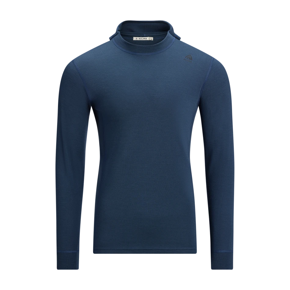 Aclima WarmWool Hoodsweater V2 M, kolor: 485 - Midnight Navy