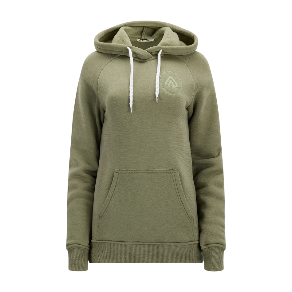Aclima FleeceWool Hoodie W, kolor: 486 - Aloe