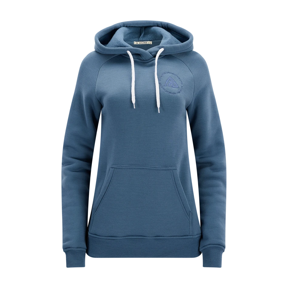 Aclima FleeceWool Hoodie W, kolor: 473 - Blue Fusion