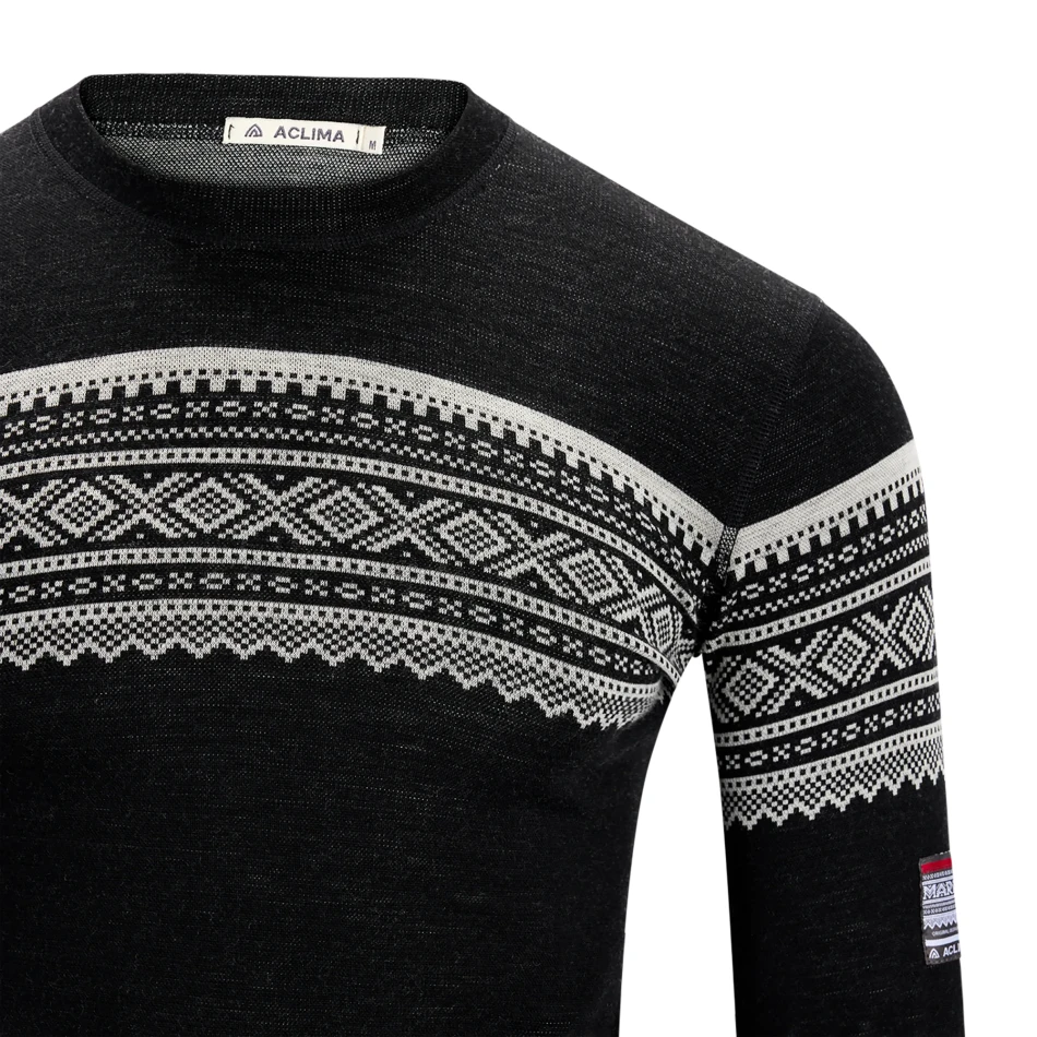 Aclima DesignWool Marius Crewneck M, kolor: 500 - Ravnas