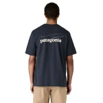 M's Casting Logo Responsibili Tee, kolor: SMDB - Smolder Blue