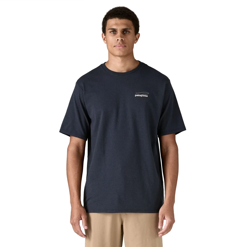 M's Casting Logo Responsibili Tee, kolor: SMDB - Smolder Blue
